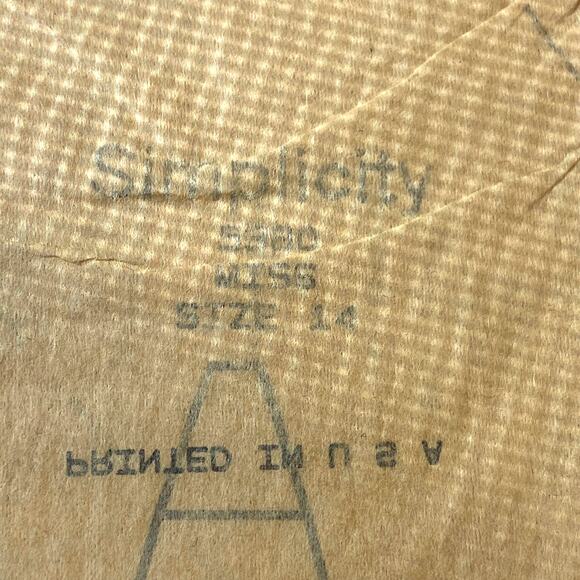 Simplicity 5380 Pattern Top Miss 14 Tank Comfort Classic Timeless Minimalist - Picture 6 of 7